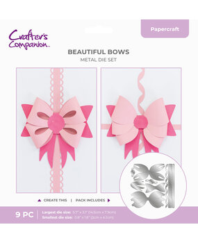 Crafter's Companion Beautiful Bows Metal Die (CC-MD-BEABOW)