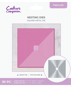 Crafter's Companion Nesting Metal Die 8 Inch Square (CC-MD-ELE-8SQUA)