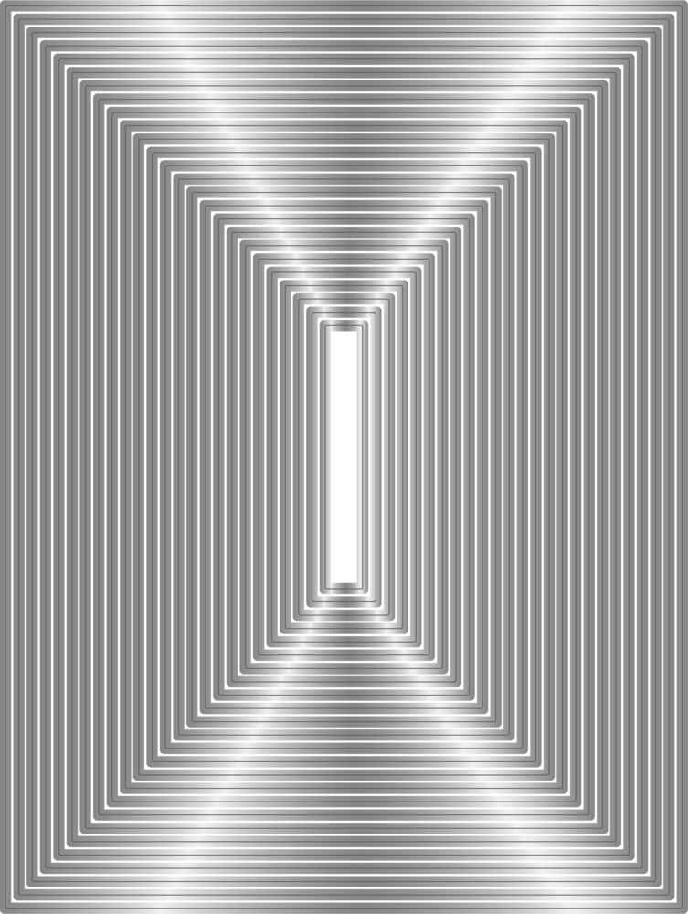 Crafter's Companion Nesting Metal Die 8 Inch Rectangle (CC-MD-ELE-8RECT)