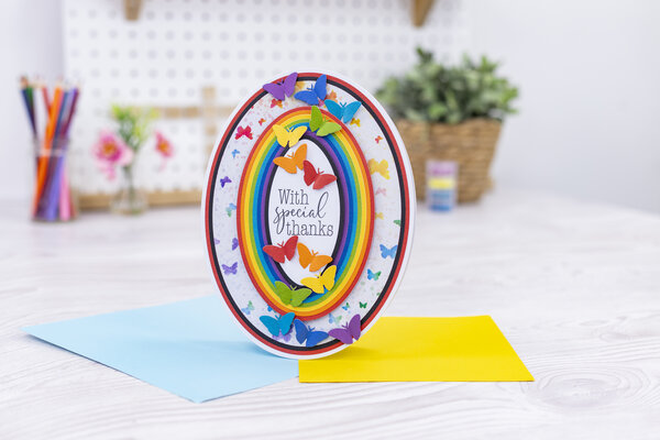 Crafter's Companion Nesting Metal Die 8 Inch Oval (CC-MD-ELE-8OVAL) Crafter's Companion Nesting Metal Die 8 Inch Oval (CC-MD-ELE-8OVAL)