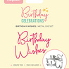 Crafter's Companion Birthday Celebrations Metal Dies Birthday Wishes (CC-BC-MD-BDAYW)