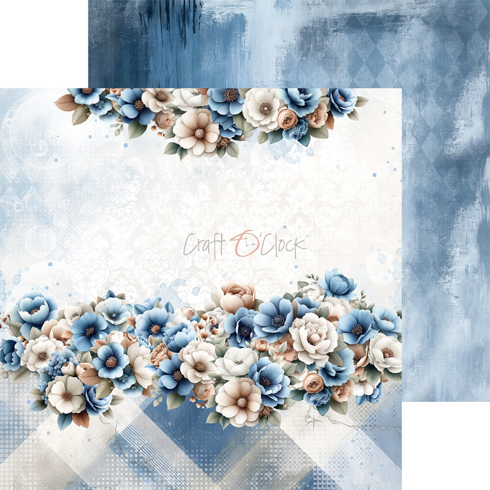 Craft O'Clock Baby Boy Universe 8x8 Inch Paper Set (CC-C84-BBU-07) Craft O'Clock Baby Boy Universe 8x8 Inch Paper Set (CC-C84-BBU-07)