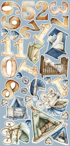 Craft O'Clock Baby Boy Universe Extras Set Baby Boy (CC-C84-BBU-12) Craft O'Clock Baby Boy Universe Extras Set Baby Boy (CC-C84-BBU-12)