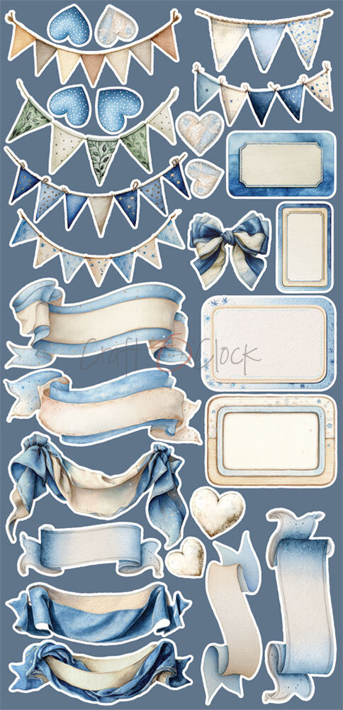 Craft O'Clock Baby Boy Universe Extras Set Mix (CC-C84-BBU-13)