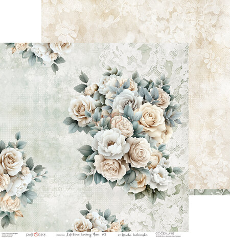 Craft O'Clock Lifetime Loving You 12x12 Inch Paper Set (CC-C82-LLY-00)