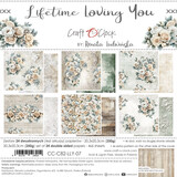 Craft O'Clock Lifetime Loving You 8x8 Inch Paper Set (CC-C82-LLY-07)