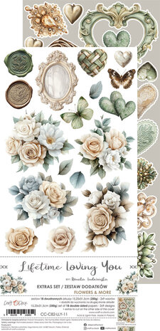 Craft O'Clock Lifetime Loving You Extras Set Flowers & More (CC-C82-LLY-11) Craft O'Clock Lifetime Loving You Extras Set Flowers & More (CC-C82-LLY-11)