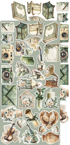 Craft O'Clock Lifetime Loving You Extras Set Wedding (CC-C82-LLY-12) Craft O'Clock Lifetime Loving You Extras Set Wedding (CC-C82-LLY-12)