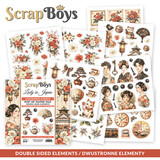 ScrapBoys Lady in Japan 6x6 Inch Pop Up Paper Pad (SB-LAJA-11)