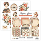 ScrapBoys Lady in Japan 6x6 Inch Paper Pad (SB-LAJA-09)