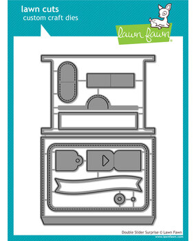 Lawn Fawn Double Slider Surprise Lawn Cuts Dies (LF1781)