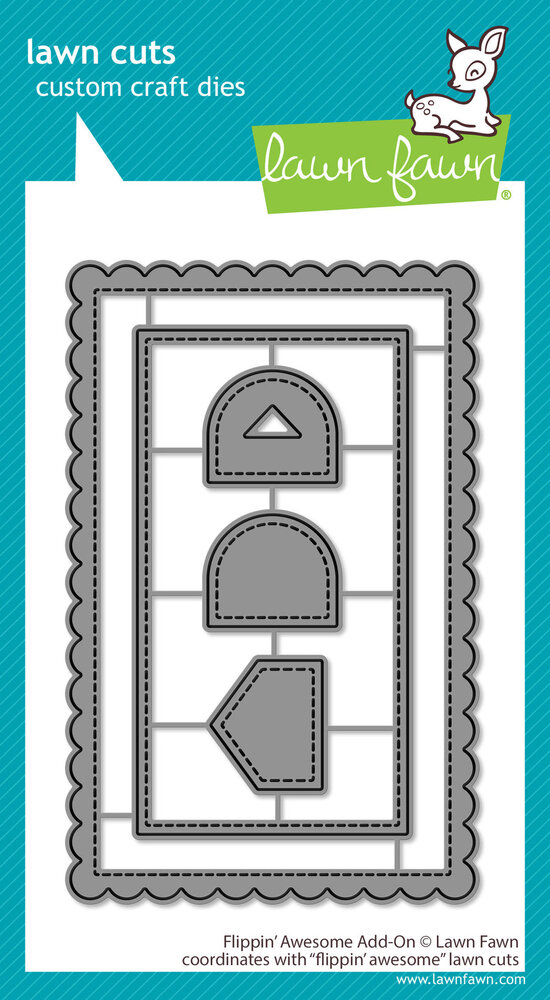 Lawn Fawn Flippin' Awesome Add-on Lawn Cuts Dies (LF2044) Lawn Fawn Flippin' Awesome Add-on Lawn Cuts Dies (LF2044)