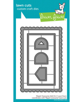Lawn Fawn Flippin' Awesome Add-on Lawn Cuts Dies (LF2044)