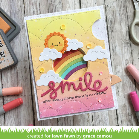 Lawn Fawn Magic Iris Add-On Lawn Cuts Dies (LF2239) Lawn Fawn Magic Iris Add-On Lawn Cuts Dies (LF2239)