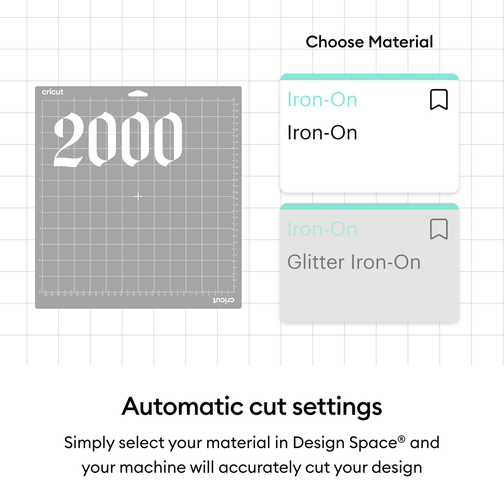 Cricut Everyday Iron-On 12x24 Inch Gold (2011324) Cricut Everyday Iron-On 12x24 Inch Gold (2011324)