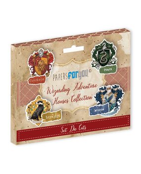 Papers For You Wizarding Adventure Houses Die Cuts (17pcs) (PFY-15867) Papers For You Wizarding Adventure Houses Die Cuts (17pcs) (PFY-15867)