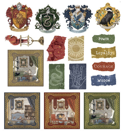 Papers For You Wizarding Adventure Houses Die Cuts (17pcs) (PFY-15867) Papers For You Wizarding Adventure Houses Die Cuts (17pcs) (PFY-15867)