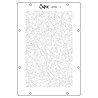 Sizzix Studio Layered Stencils by Willow Wolfe Backgrounds (4pcs) (667004)