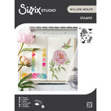 Sizzix Studio Clear Stamps by Willow Wolfe Flowers and Creatures (7pcs) (666926)