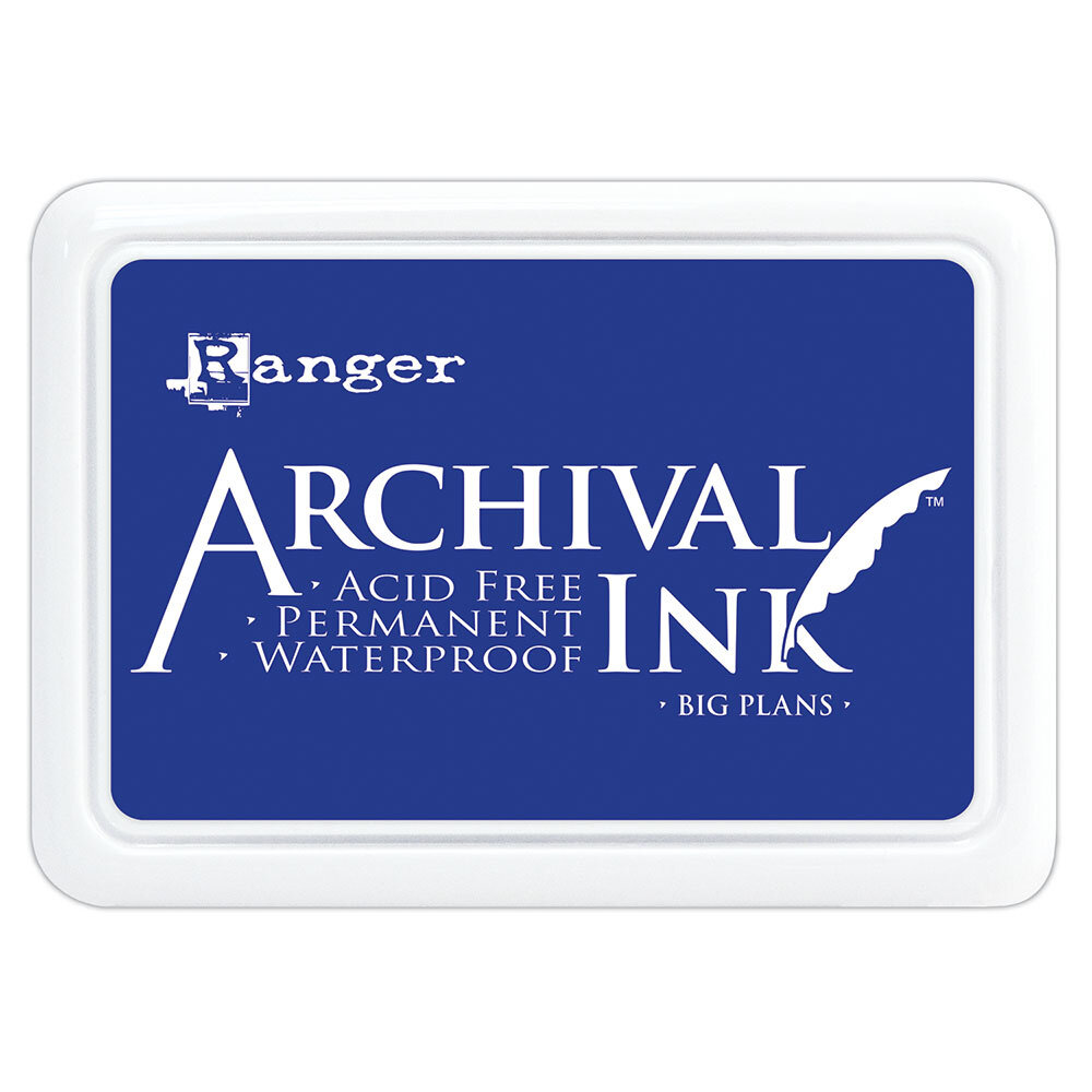 Ranger Ranger Archival Ink Pads Big Plans (AIP90540)