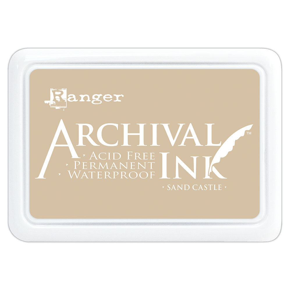 Ranger Ranger Archival Ink Pads Sand Castle (AIP90564) Ranger Ranger Archival Ink Pads Sand Castle (AIP90564)