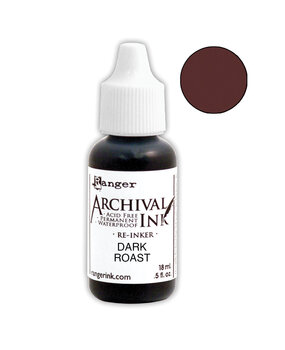 Ranger Ranger Archival Ink Re-Inkers Dark Roast 0.5 fl oz (ARR90618)