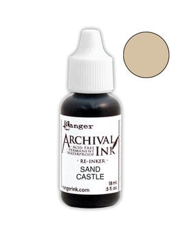 Ranger Ranger Archival Ink Re-Inkers Sand Castle 0.5 fl oz (ARR90625)
