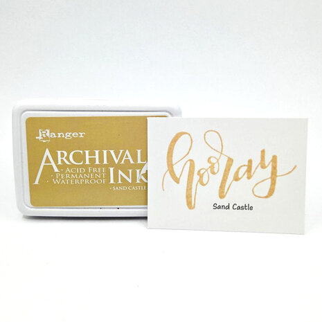 Ranger Ranger Archival Ink Pads Sand Castle (AIP90564) Ranger Ranger Archival Ink Pads Sand Castle (AIP90564)