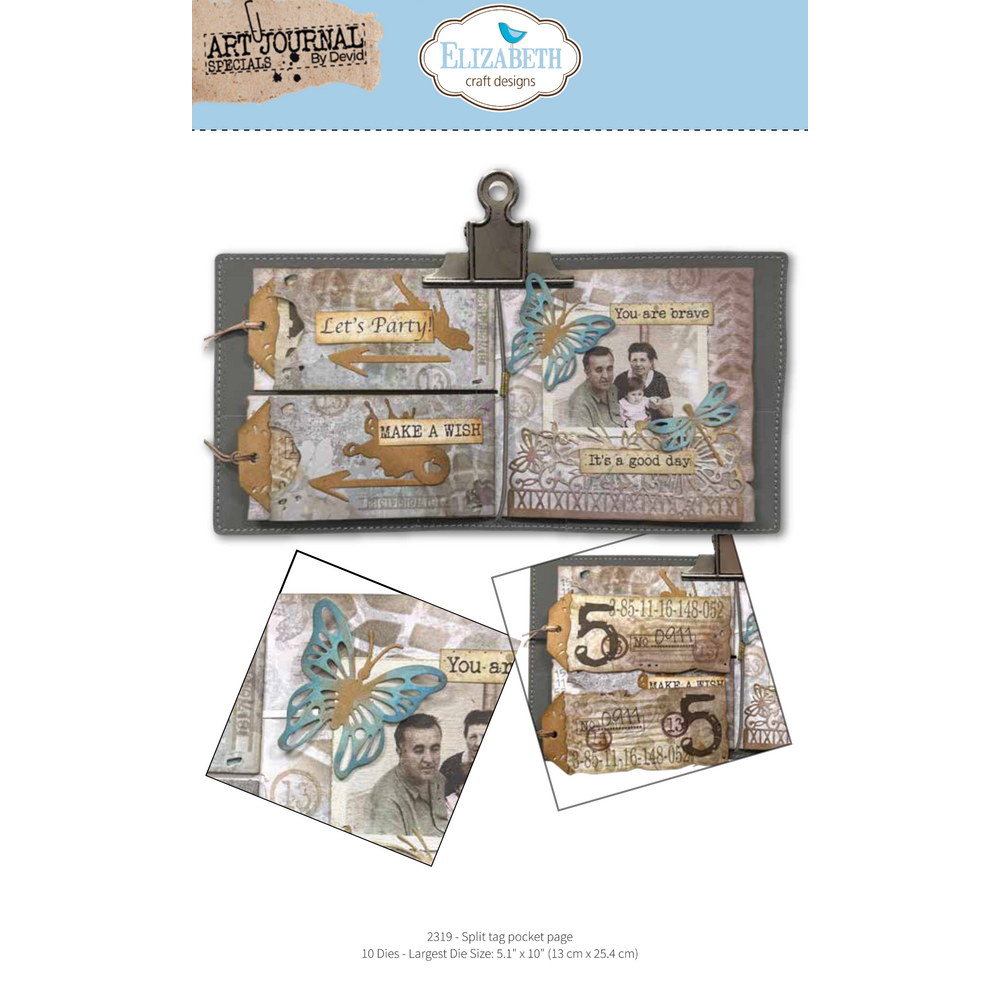 Split Tag Pfp Hello You! Die Split Tag Pocket Page (2319) - Craftlines B.V.