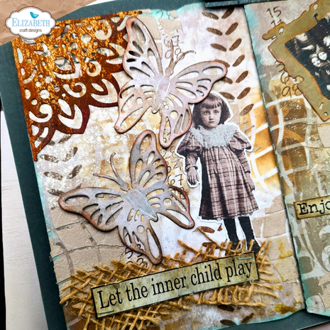 Elizabeth Craft Designs Hello You! Die Split Tag Pocket Page (2319) Elizabeth Craft Designs Hello You! Die Split Tag Pocket Page (2319)