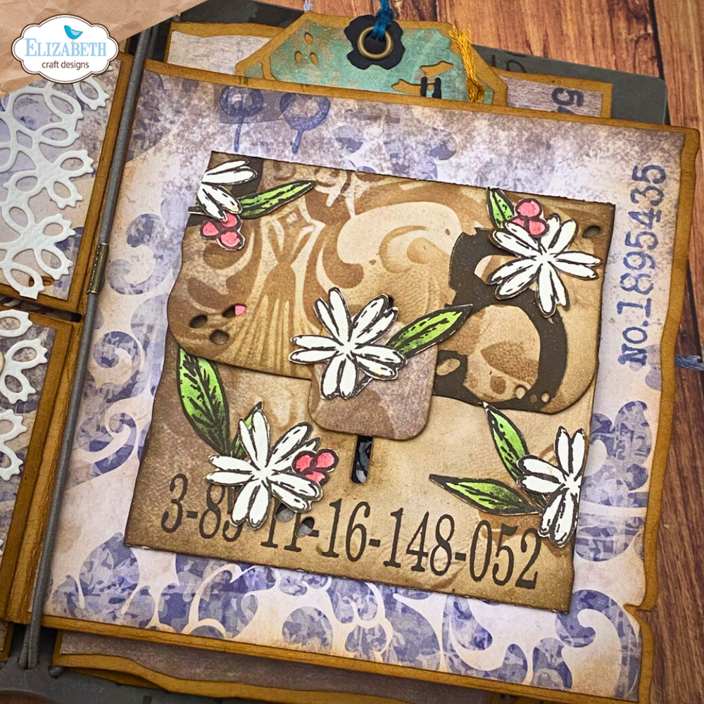 Elizabeth Craft Designs Hello You! Die Ephemera Pocket (2322) Elizabeth Craft Designs Hello You! Die Ephemera Pocket (2322)