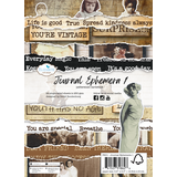 Elizabeth Craft Designs Hello You! A5 Patterned Cardstock Journal Ephemera 1 (PS01)