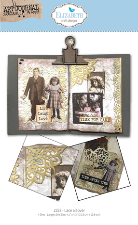 Elizabeth Craft Designs Hello You! Die Lace All Over (2323)