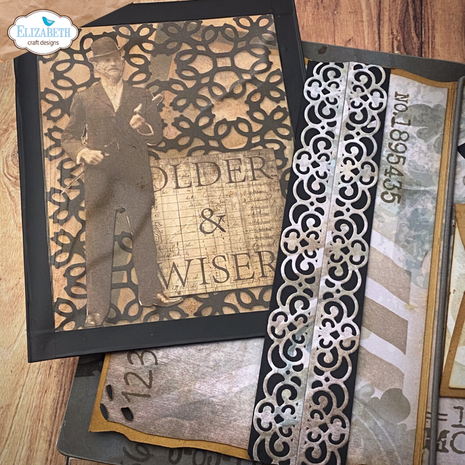 Elizabeth Craft Designs Hello You! Die Lace All Over (2323)