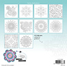 Studio Light Coloring Pad 8x8 Inch Dot Mandalas & Patterns (SL-ES-CP455)