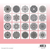 Studio Light Coloring Pages 8x8 Inch Mandala (SL-ES-CP459)