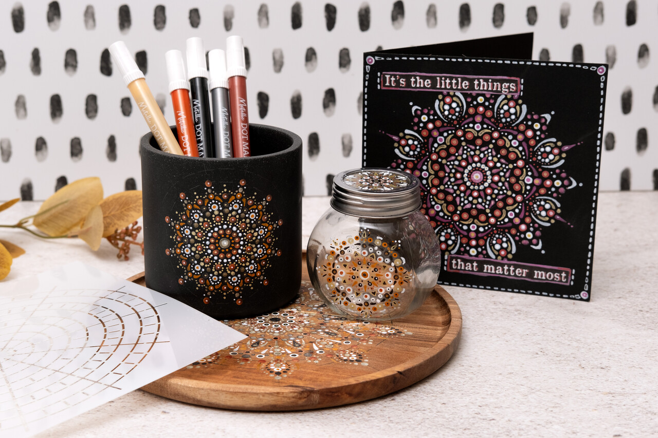 Studio Light Mandala Template Stencils (6pcs) (SL-ES-MASK399)