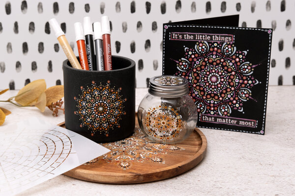 Studio Light Mandala Template Stencils (6pcs) (SL-ES-MASK399)