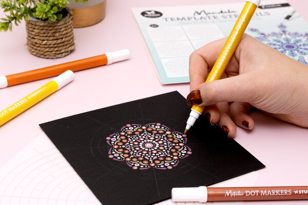 Studio Light Mandala Template Stencils (6pcs) (SL-ES-MASK399)