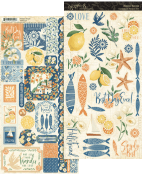 Graphic 45 Scenic Route Sticker Set (4503197)