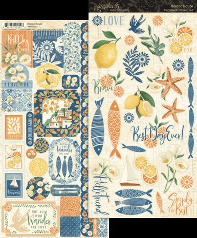 Graphic 45 Scenic Route Sticker Set (4503197)