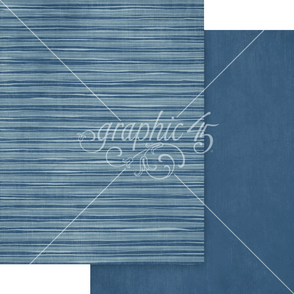 Graphic 45 Scenic Route 8.5x11 Inch Patterns & Solids Pack (4503196)