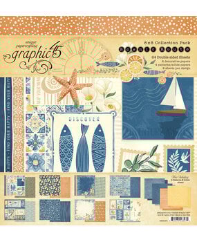 Graphic 45 Scenic Route 8x8 Inch Collection Pack (4503194)