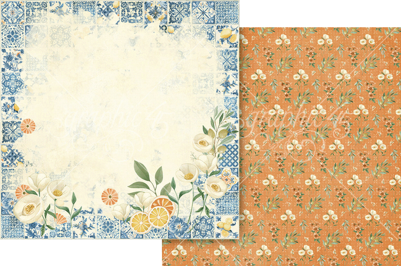 Graphic 45 Scenic Route 12x12 Inch Collection Pack (4503195)