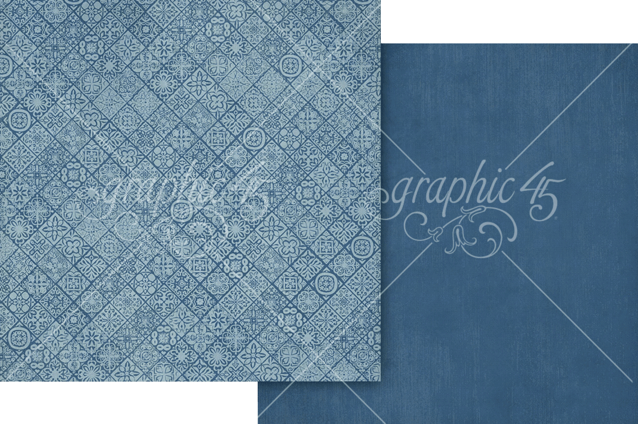 Graphic 45 Scenic Route 12x12 Inch Collection Pack (4503195)