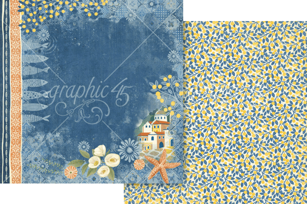 Graphic 45 Scenic Route 8x8 Inch Collection Pack (4503194)