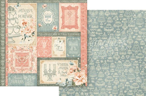 Graphic 45 Always & Forever 12x12 Inch Collection Pack (4503174)