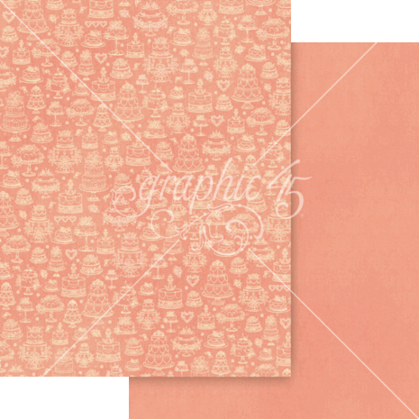 Graphic 45 Always & Forever 8.5x11 Inch Patterns & Solids Pack (4503175)