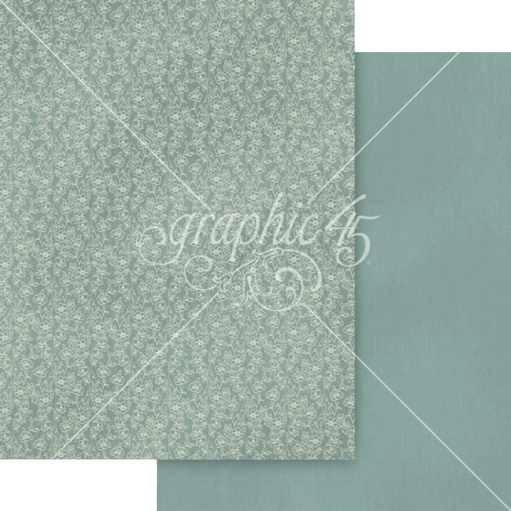 Graphic 45 Always & Forever 8.5x11 Inch Patterns & Solids Pack (4503175)