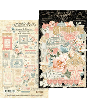 Graphic 45 Always & Forever Ephemera Set (4503177)